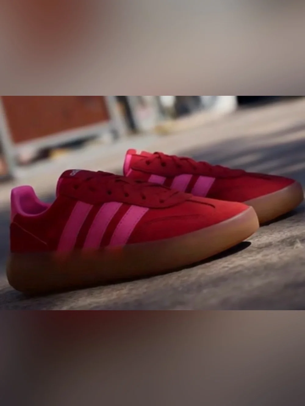 adidas Barreda Decode Shoes Women’s Sz 7 Scarlett/Pink/Gum - Picture 2 of 9